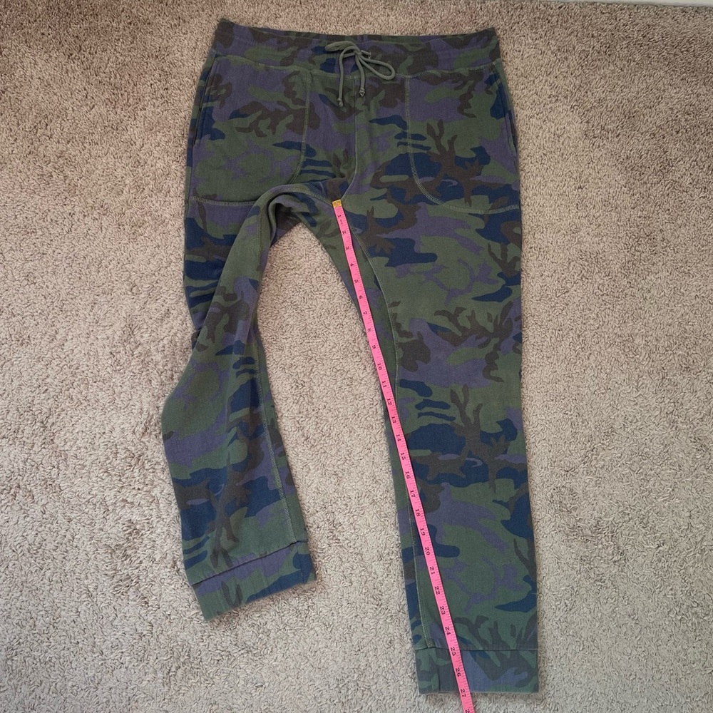 Intimately Free People Camo Jogger Sweatpants Women’s Pull-On Casual Pants Large - Picture 15 of 16